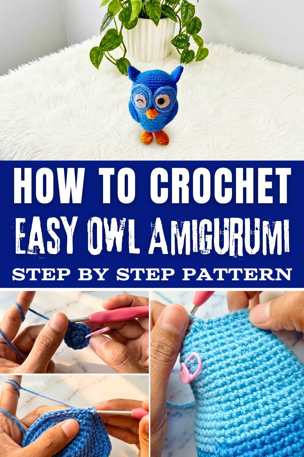 Easy Crochet Owl Amigurumi Pattern