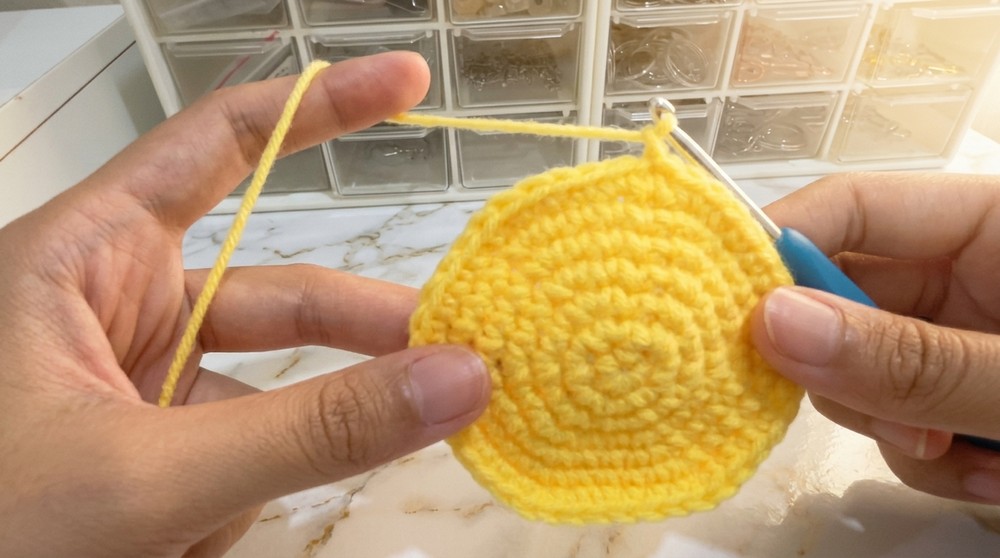 Easy Crochet Pudding Basket Pattern 3