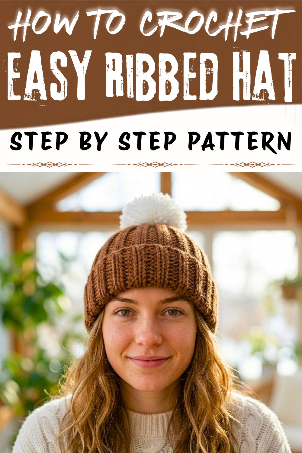 Easy Free Crochet Ribbed Hat Pattern for Special Occasions