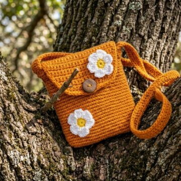 Eco Friendly Crochet Daisy Purse Pattern for Trendy Fashion