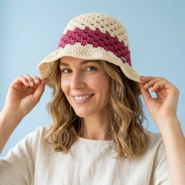 Exciting Free Crochet Granny Square Bucket Hat Pattern to Brighten Your Look