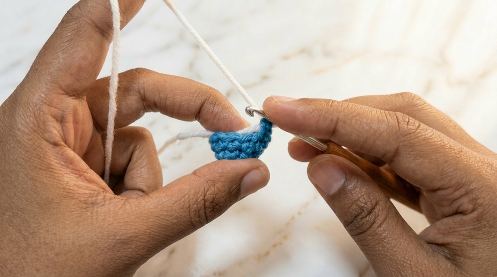 Fish Keychain Free Crochet Pattern Using Simple Stitches