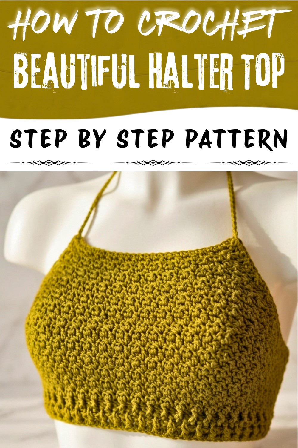 Free Beautiful Crochet Halter Top Pattern