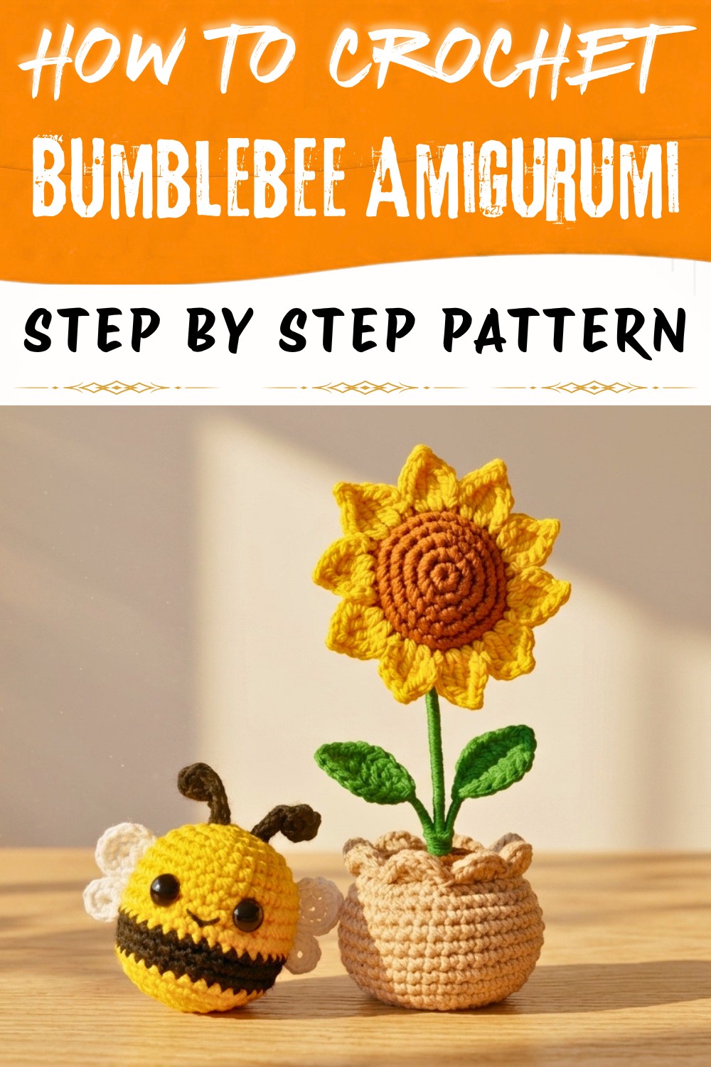 Free Crochet Bumblebee Amigurumi Pattern