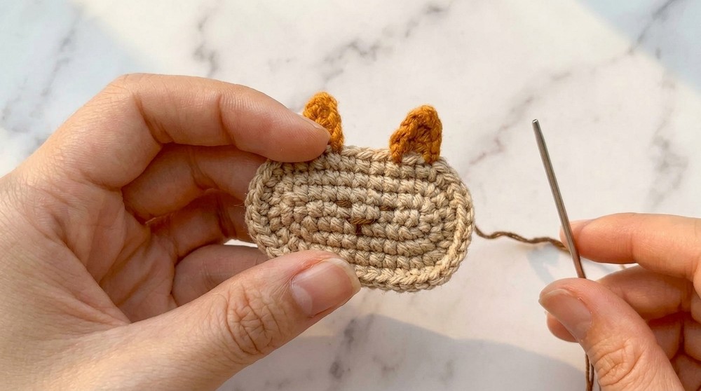 Free Crochet Cat Shaped Headphone Case Pattern For Small Gift