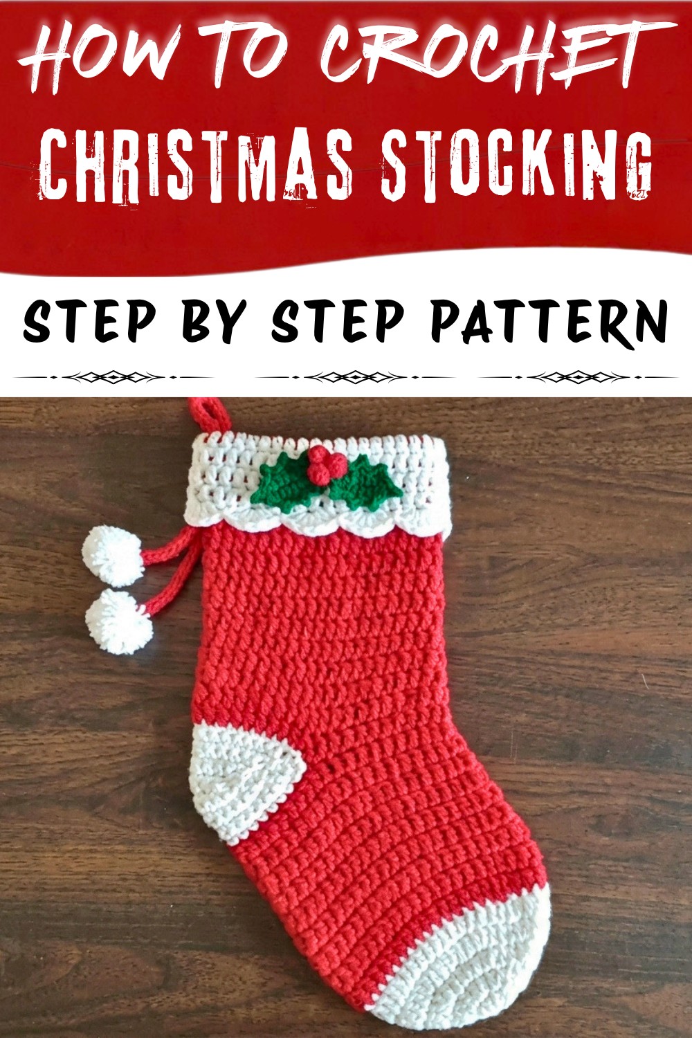 Free Crochet Christmas Stocking Pattern