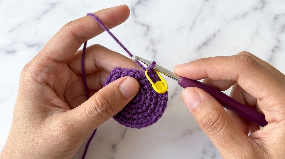 Free Crochet Octopus Keychain Pattern for Key and Bag Charm