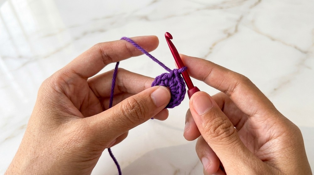 Free Crochet Octopus Keychain Pattern for Key and Bag Charm
