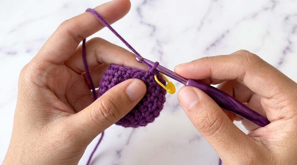 Free Crochet Octopus Keychain Pattern for Key and Bag Charm