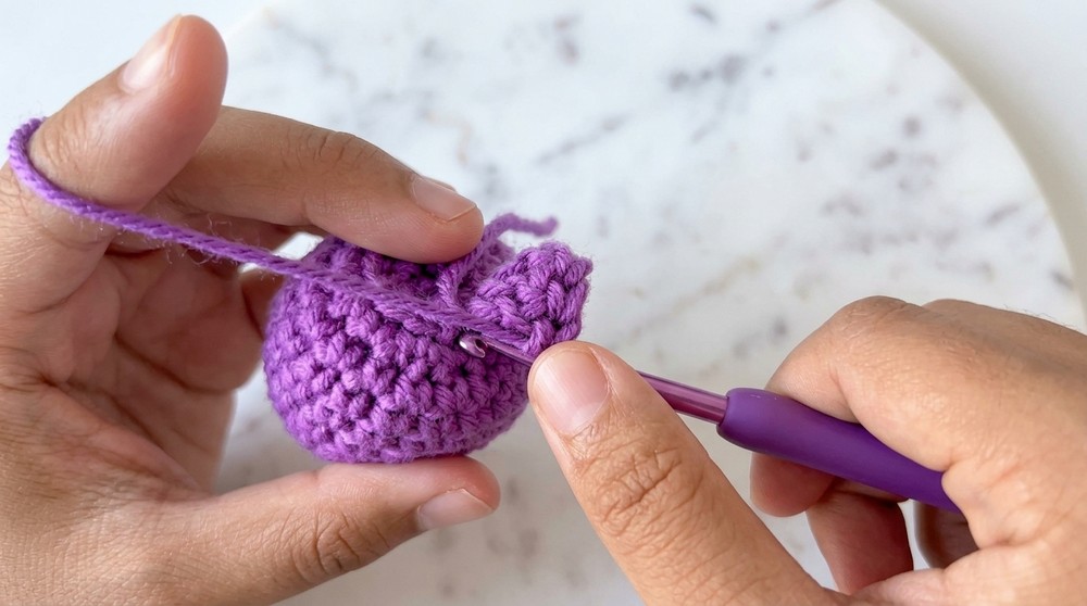 Free Crochet Octopus Keychain Pattern for Key and Bag Charm
