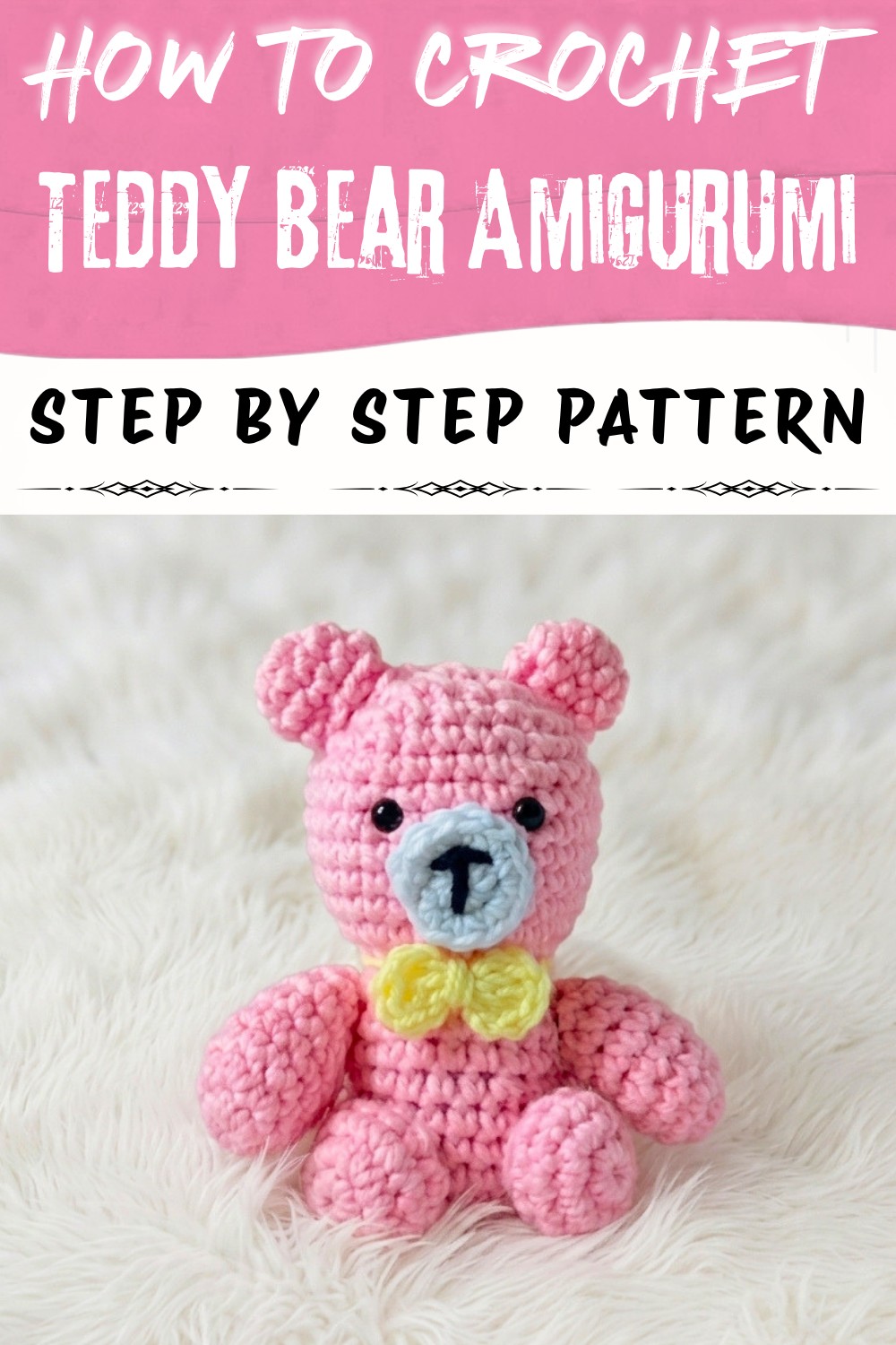 Free Crochet Teddy Bear Amigurumi Pattern