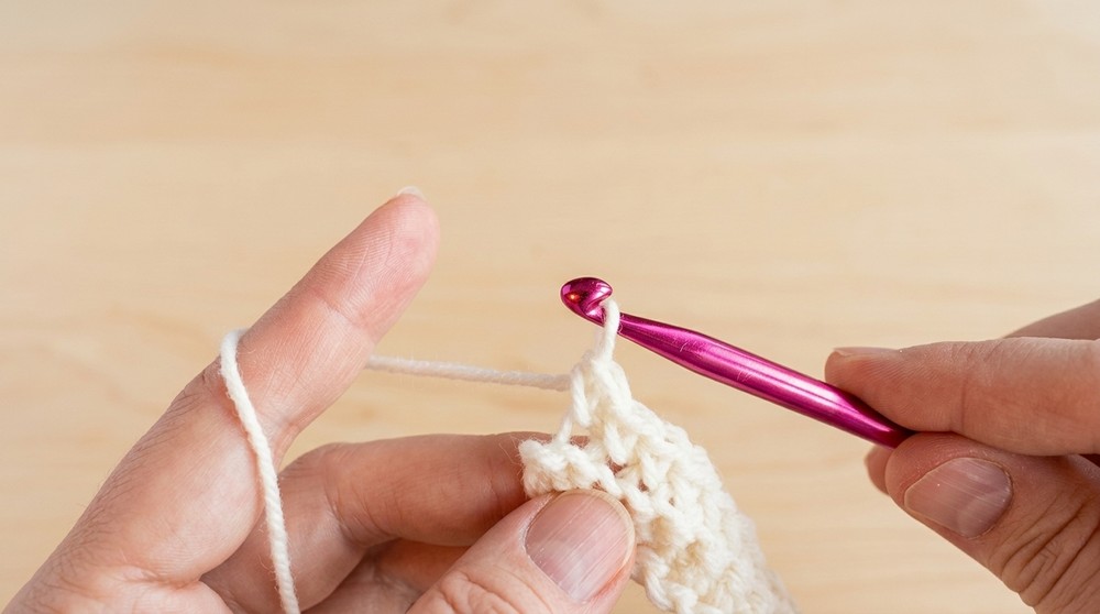Free Crochet Work Sock Hat Pattern - Front Post Stitches 