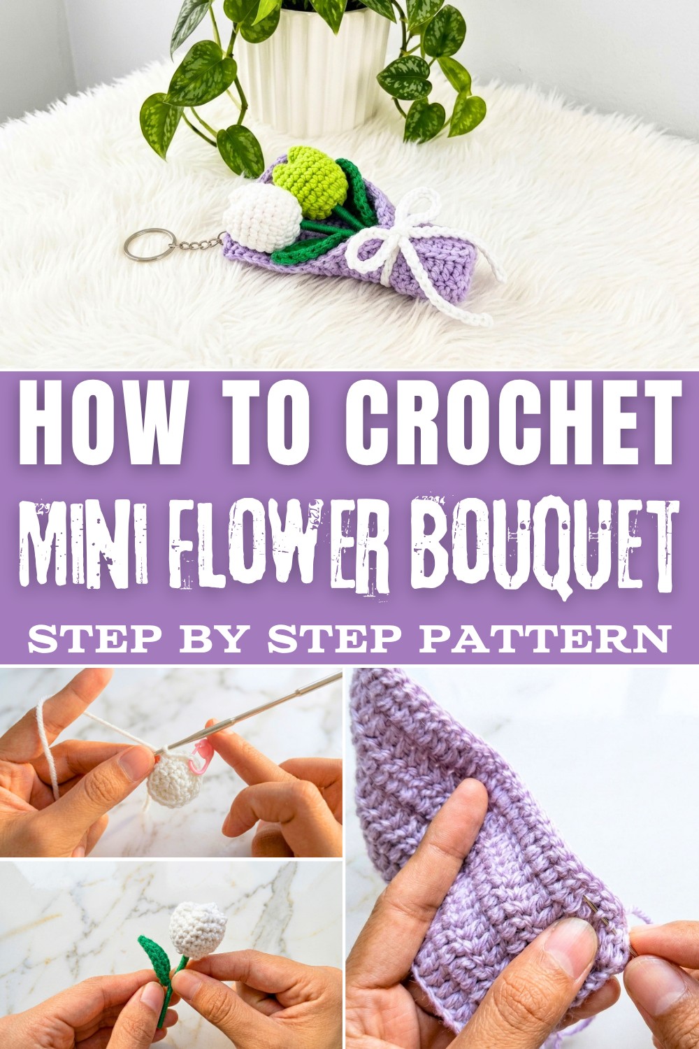 Free Mini Flower Bouquet Crochet Pattern for Unique Accents