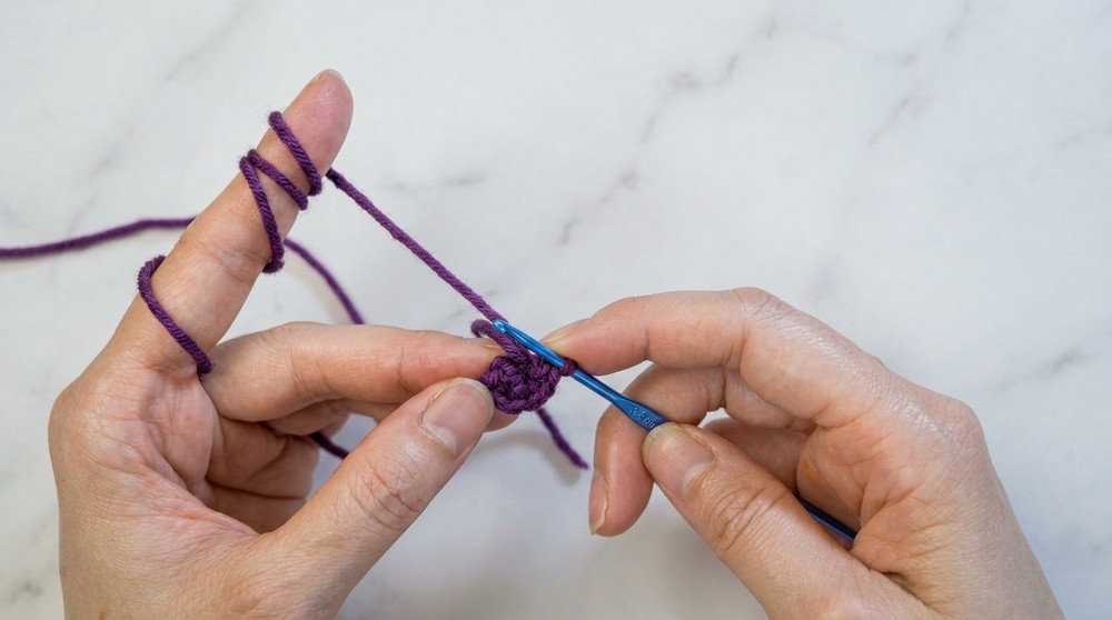 How to Easy Crochet Pine Cone Bag Charm Pattern for Beginners