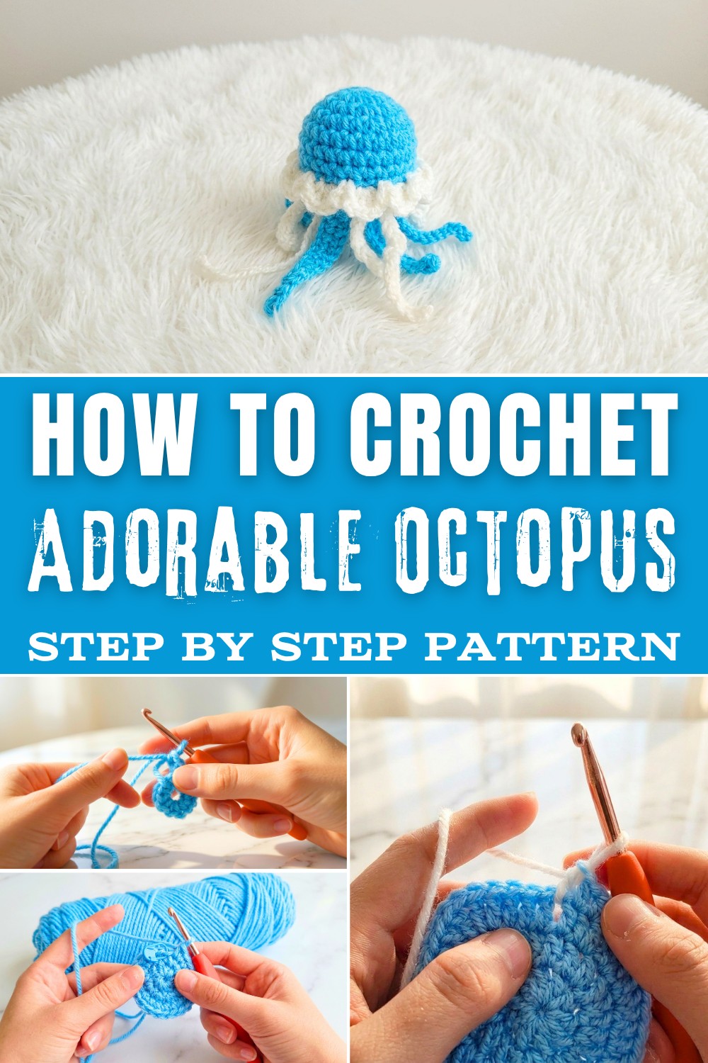 How to Free Crochet Octopus Pattern for Nursery Décor 