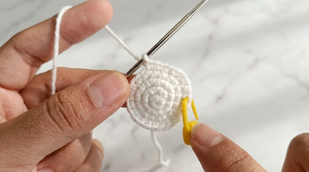 Super Crochet Football Keychain Pattern 2