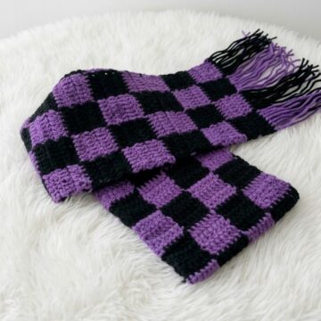 Super Easy Crochet Scarf Pattern 7