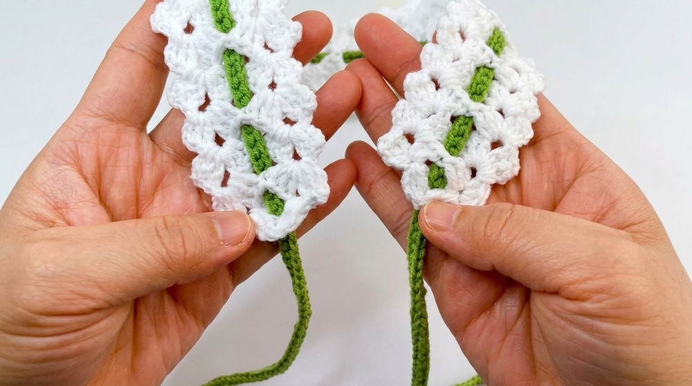 Unique Free Crochet Vintage Rose Headband Pattern