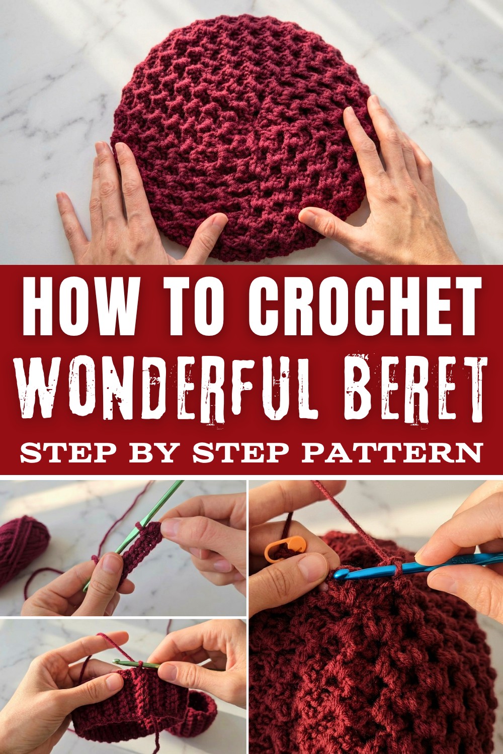 Wonderful Crochet Beret Pattern