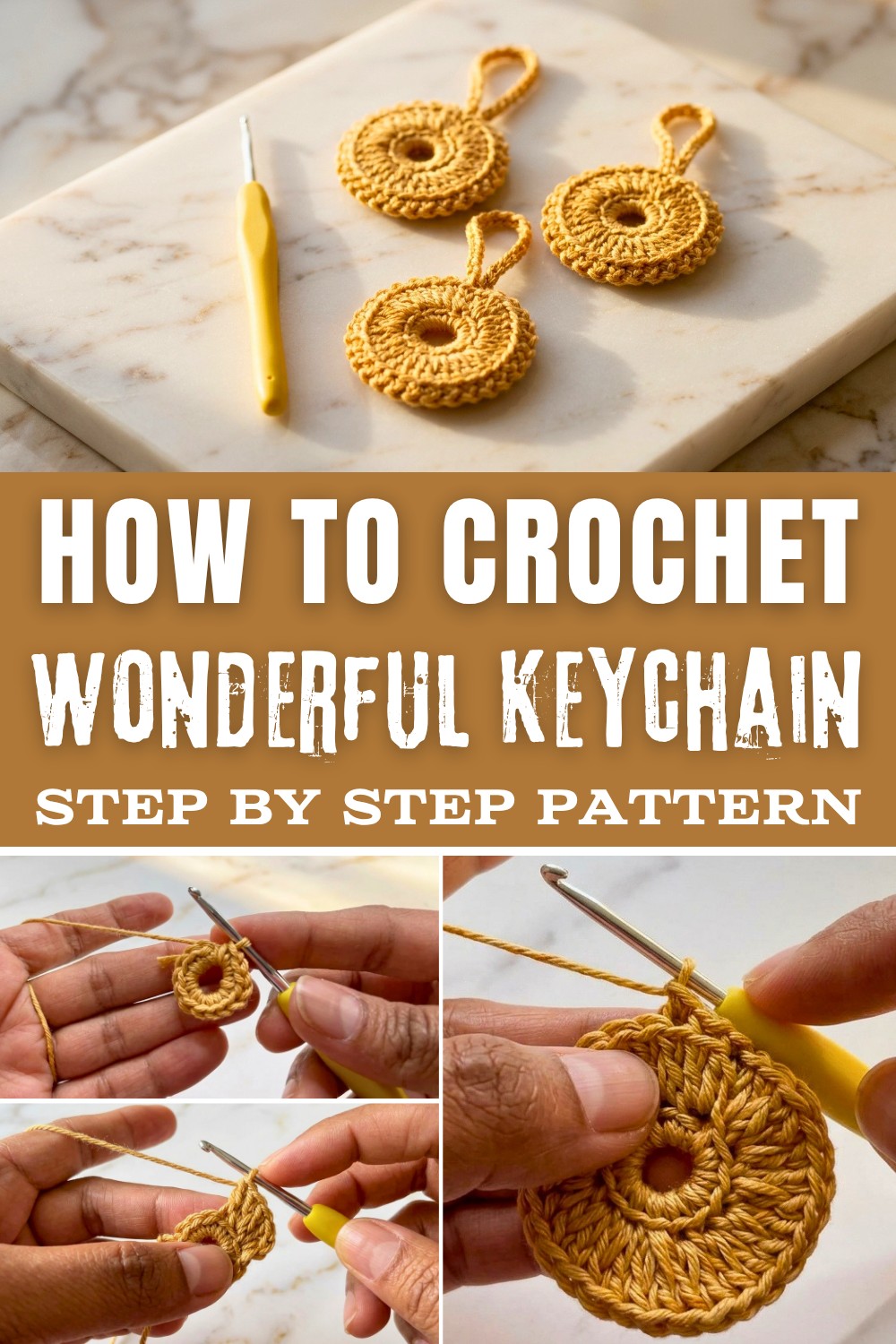 Wonderful Crochet Keychain Pattern