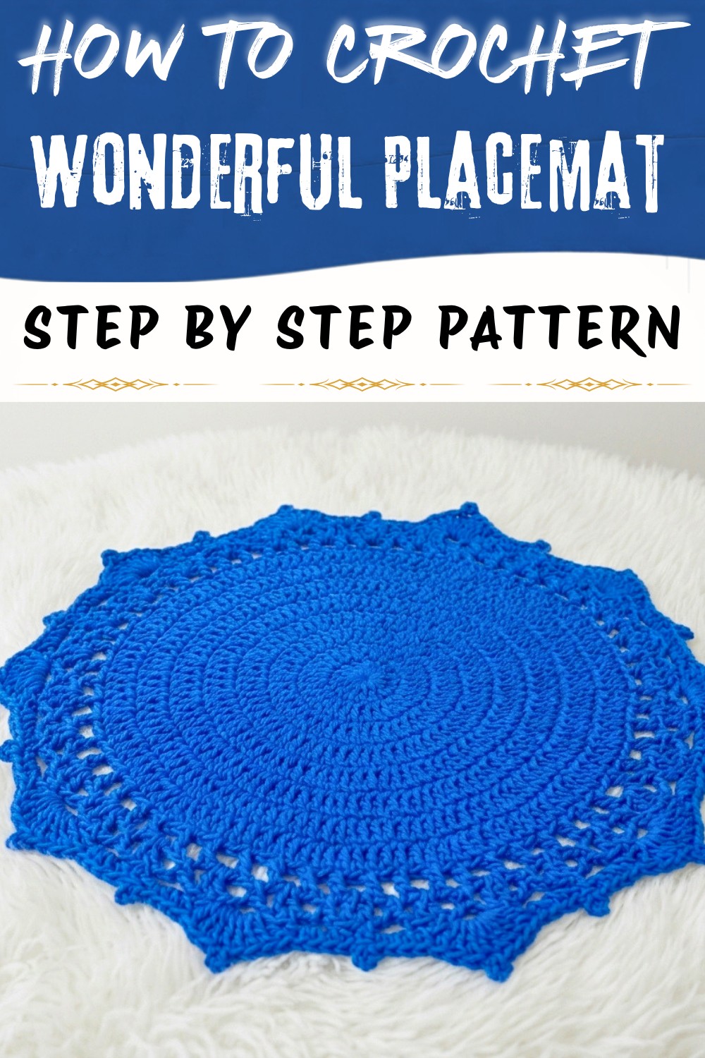 Wonderful Crochet Placemat Pattern (1)