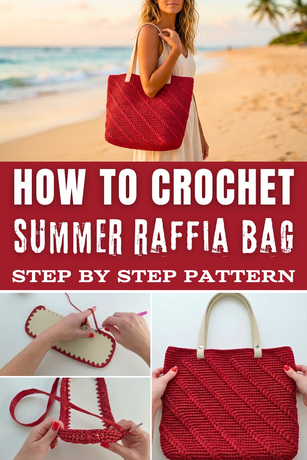 raffia bag will captivate anyone! The perfect summer shopper 1