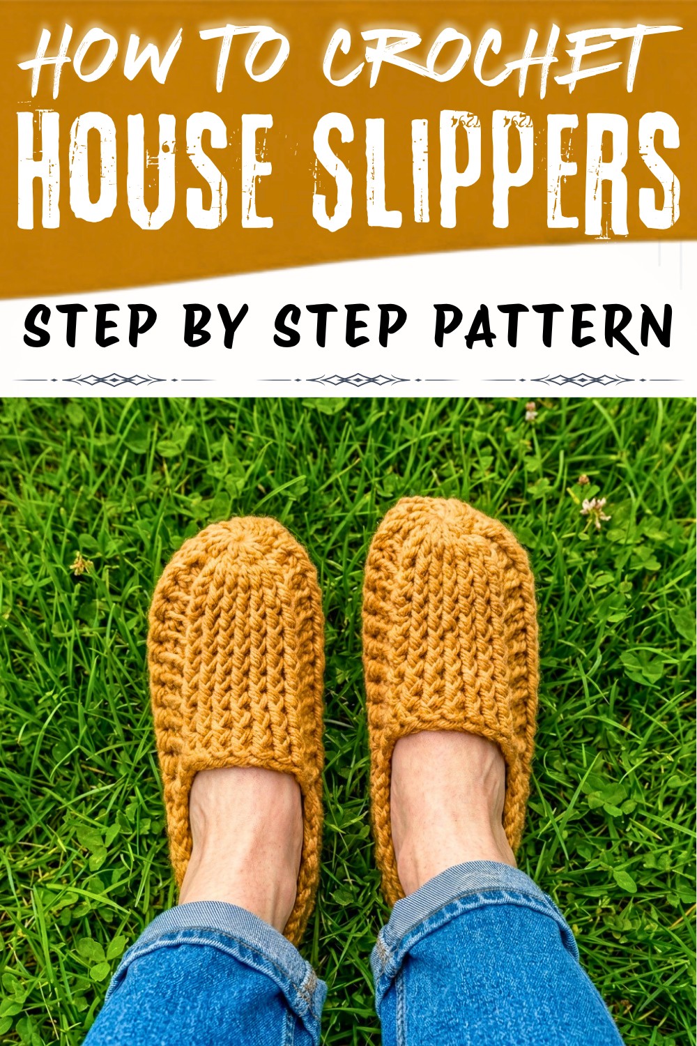 Eco-Friendly Crochet House Slippers Pattern Keep Feet Warm