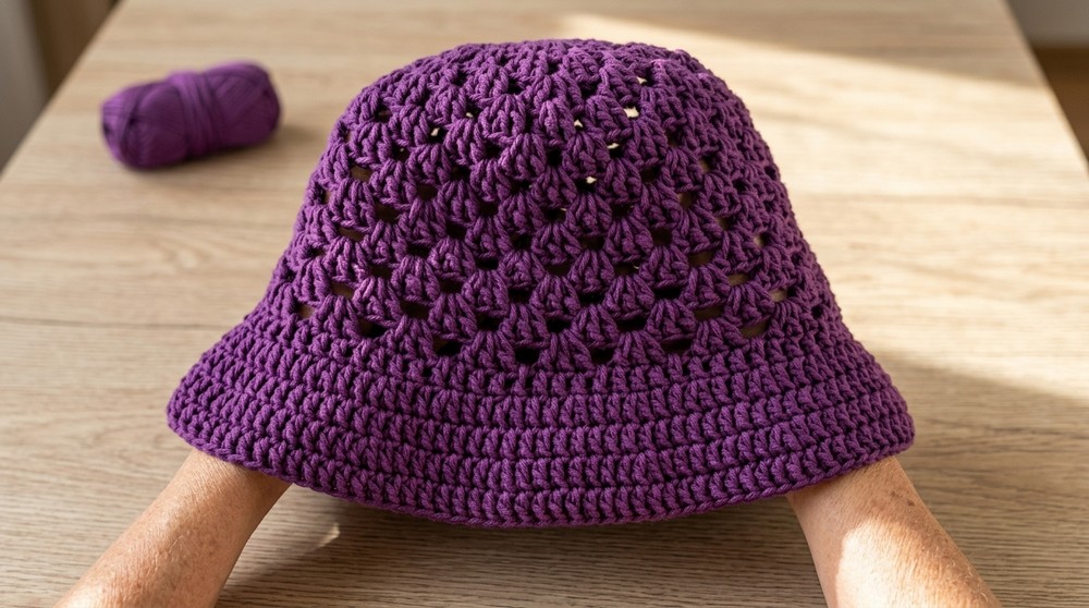 Free Crochet Granny Square Hat Pattern to Upgrade Any Casual Look
