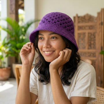 Free Crochet Granny Square Hat Pattern to Upgrade Any Casual Look
