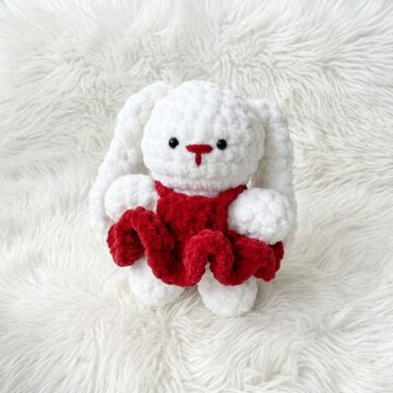 Free Crochet Plushie Bunny Pattern at No Cost Sweet Finish