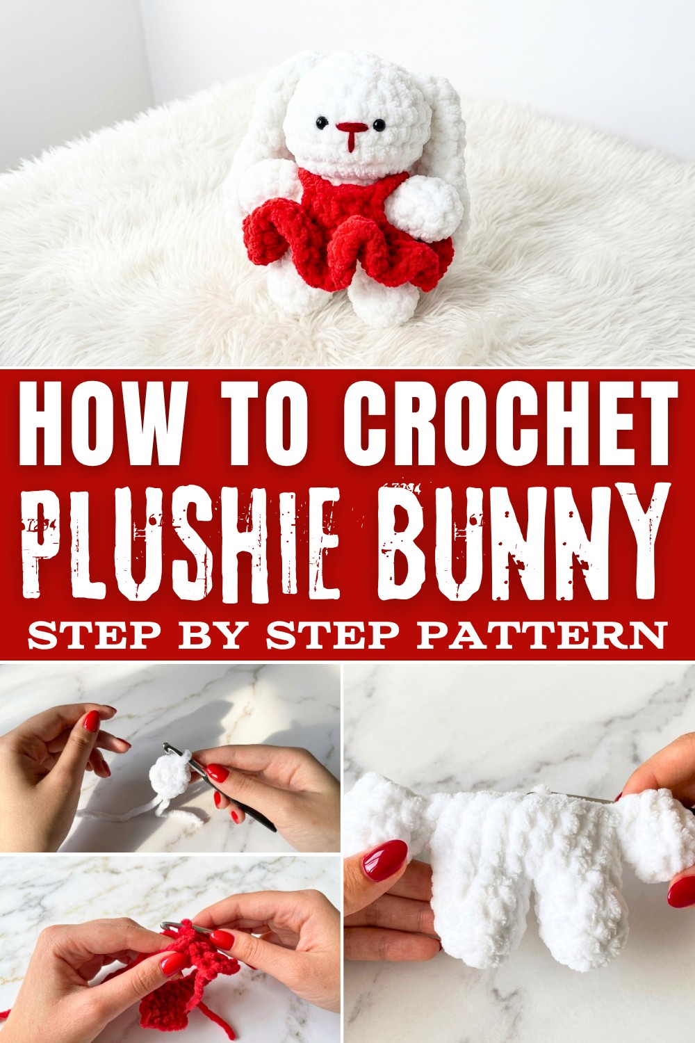 Free Crochet Plushie Bunny Pattern at No Cost Sweet Finish