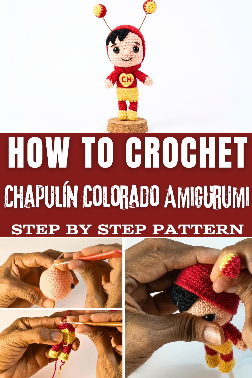 Chapulín Colorado Crochet Amigurumi Pattern (1)