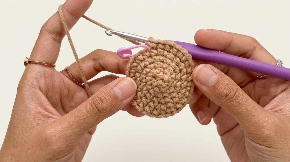 Crochet Acorn and Oak Leaf Bag Charm
