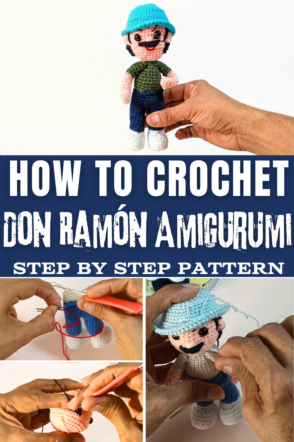 Crochet Don Ramón Amigurumi Pattern (1)
