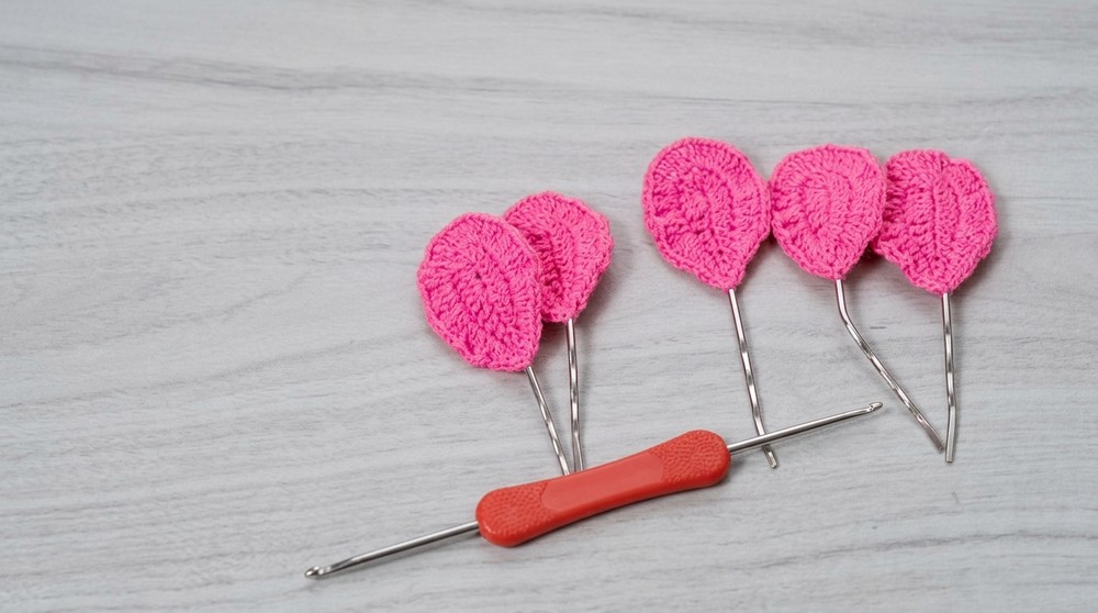 Crochet Hibiscus Flowers (2)