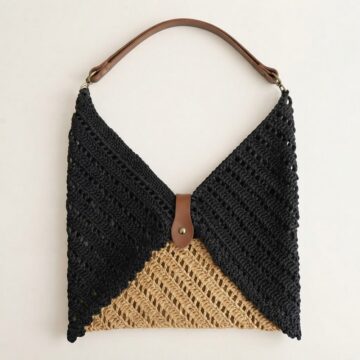 Crochet Saddle Shoulder Bag Tutorial