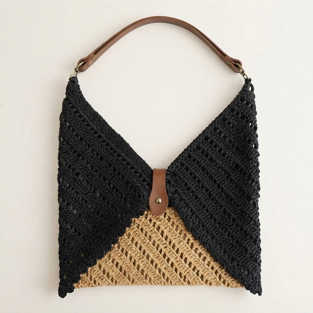 Crochet Saddle Shoulder Bag Tutorial