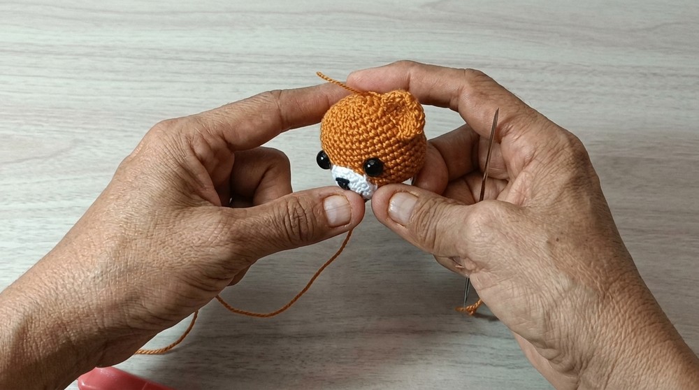 Cute Bear Basket Crochet Step-by-Ste (5)