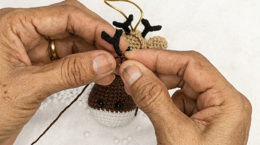 Cute Crochet Christmas Reindeer (6)