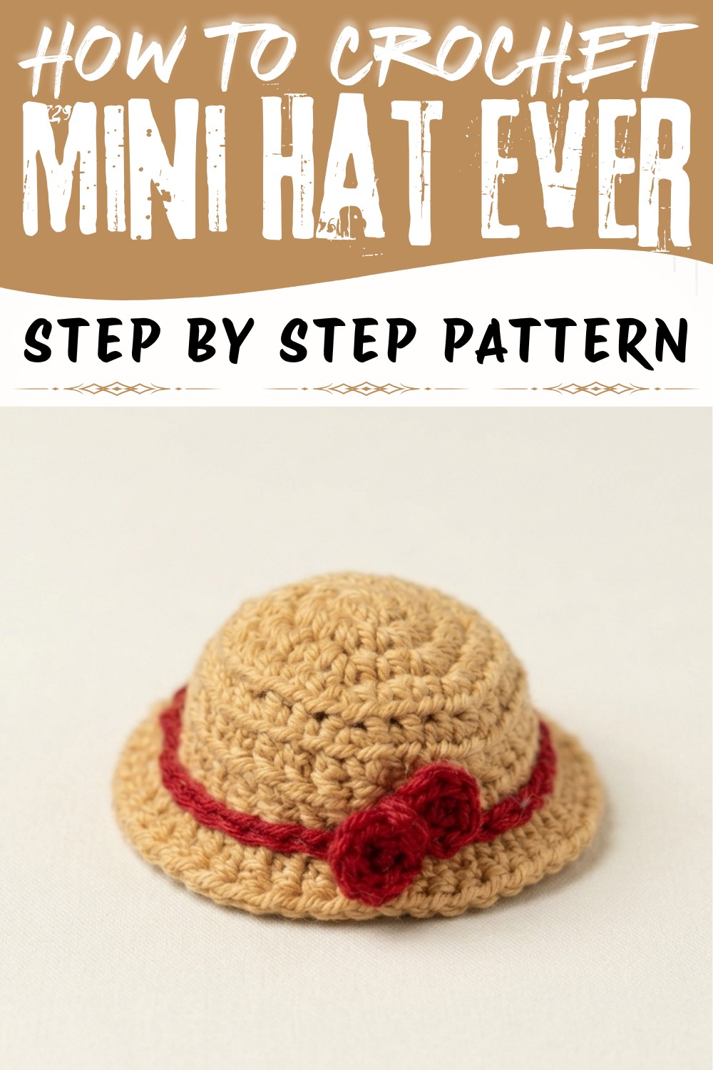 Easiest Crochet Mini Hat Ever