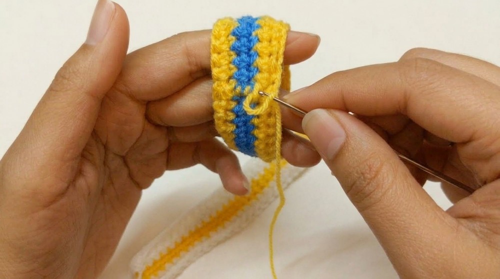 Easy CROCHET Volleyball Keychain