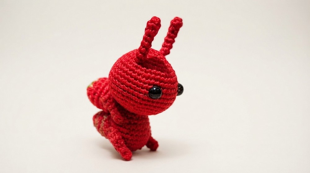 Easy Crochet Ant & Strawberry Amigurumi