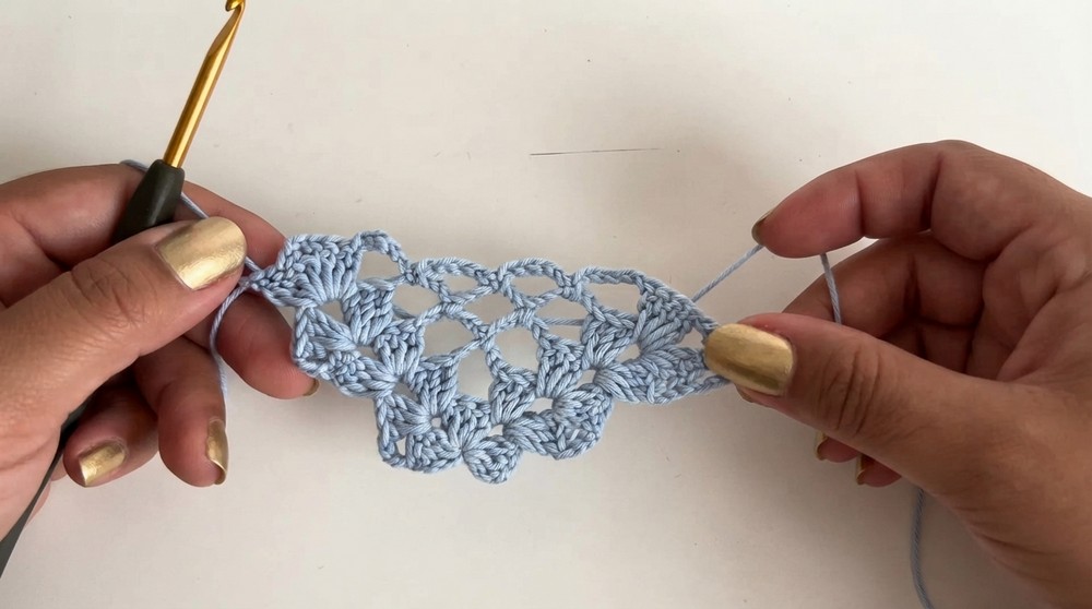 Easy Crochet Bandana Tutorial