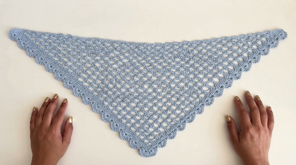 Easy Crochet Bandana Tutorial