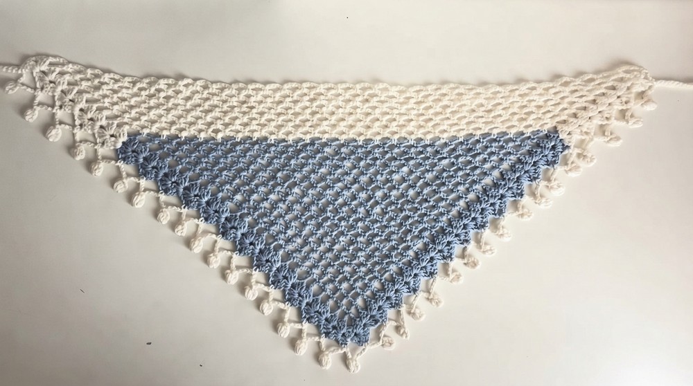 Easy Crochet Bandana Tutorial