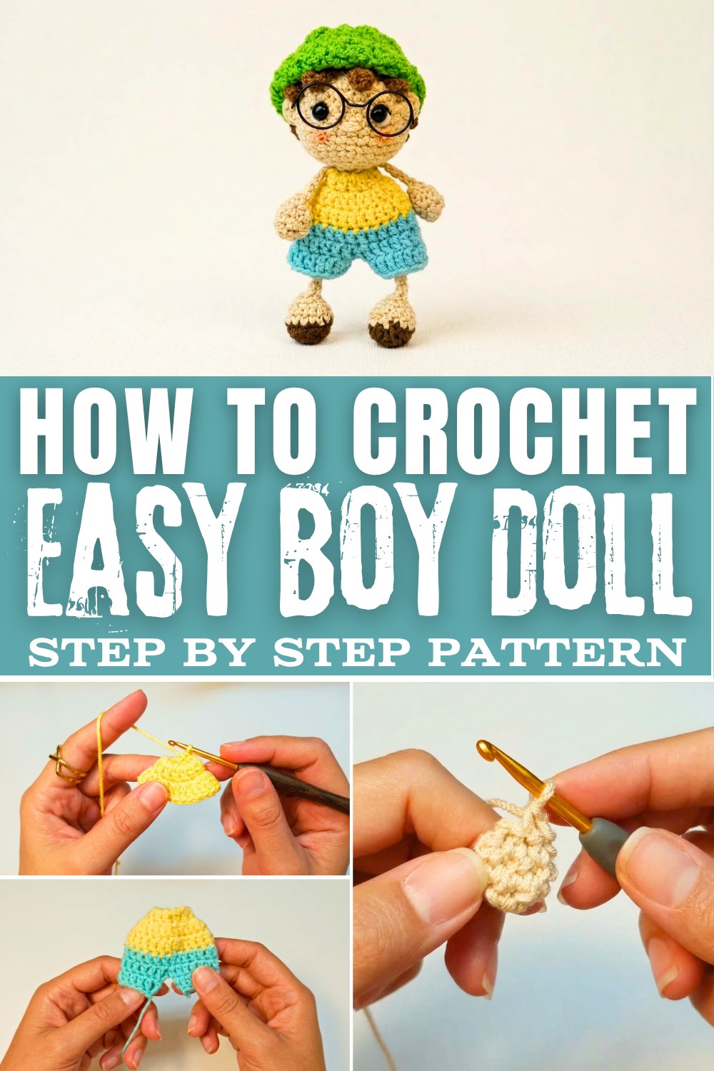 Easy Crochet Boy Doll Tutorial for Beginners
