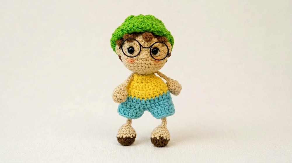Easy Crochet Boy Doll Tutorial for Beginners
