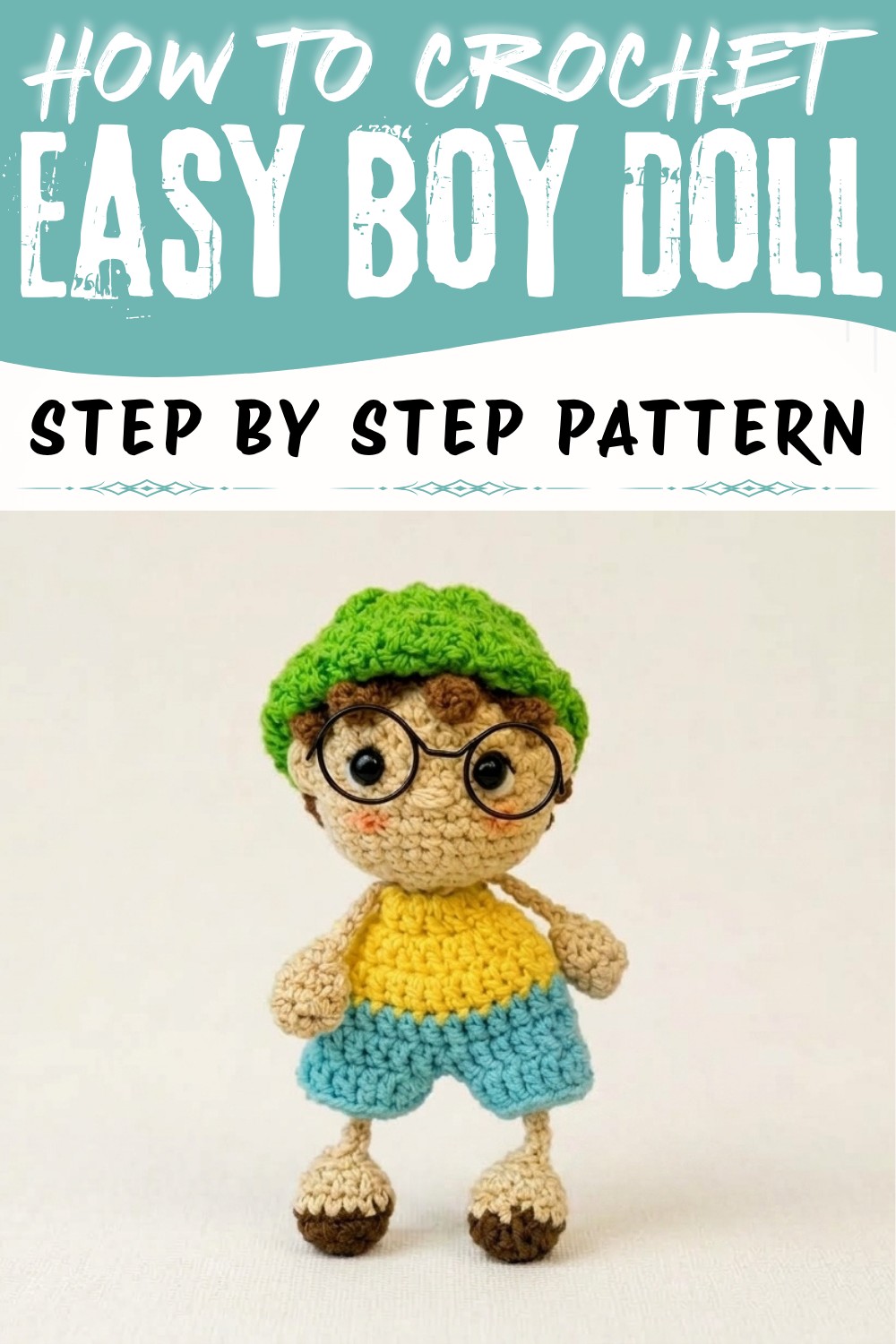 Easy Crochet Boy Doll Tutorial for Beginners