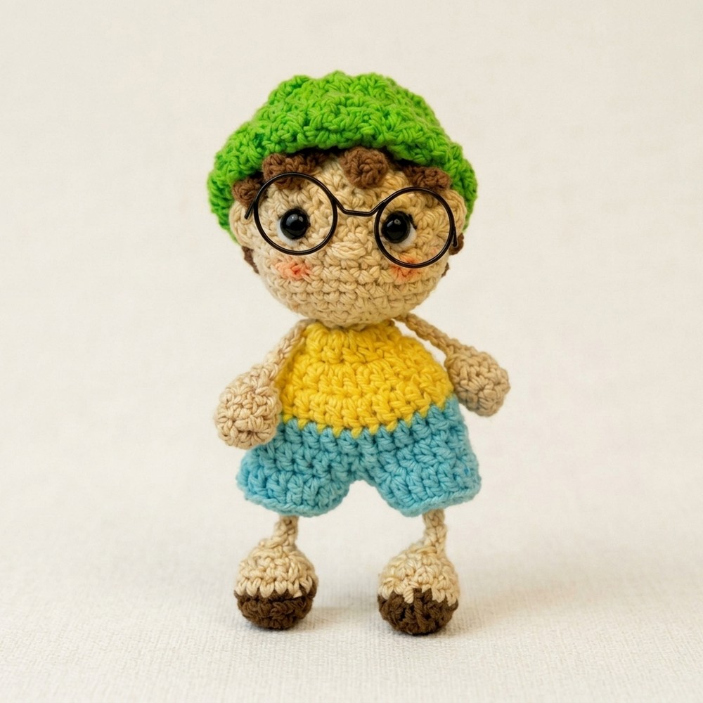 Easy Crochet Boy Doll Tutorial for Beginners