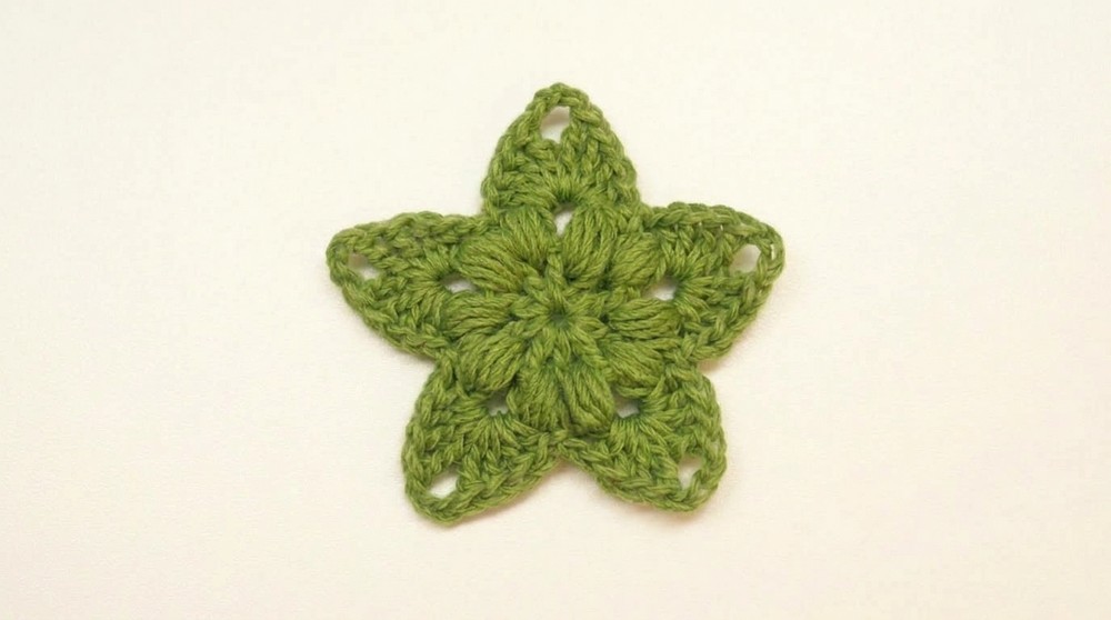 Easy Crochet Star Ornament Pattern